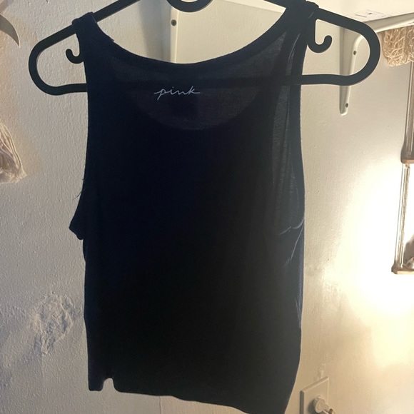 PINK victoria secret sleepwear tank top - Picture 2 of 2